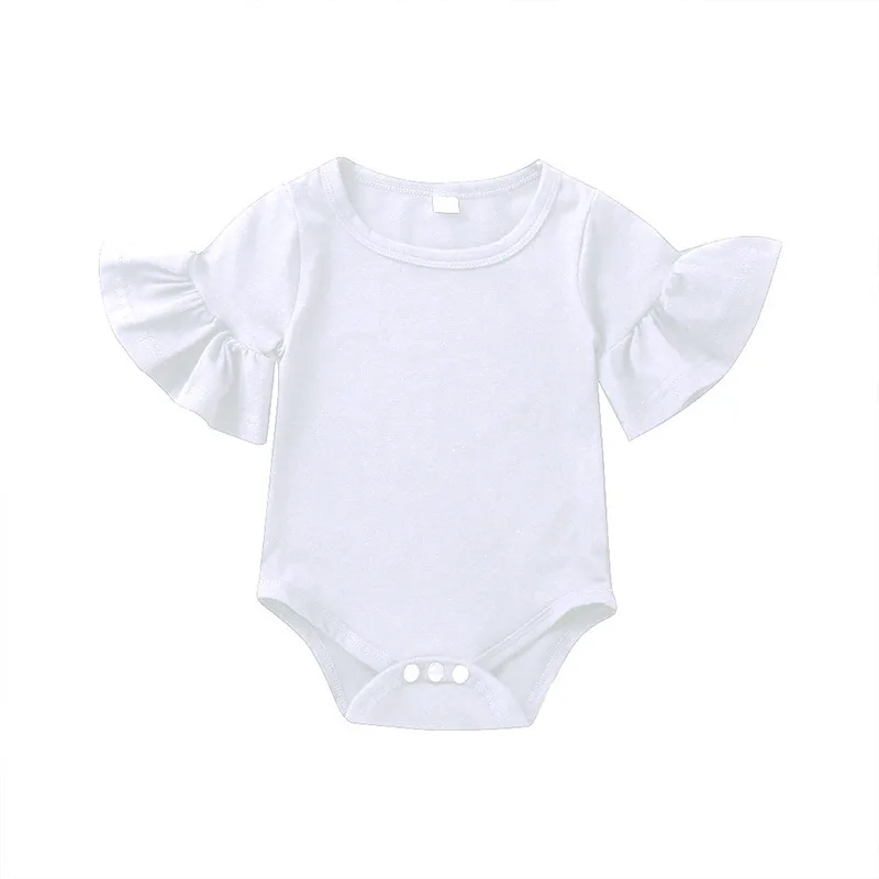 Комбинезон с расклешенными рукавами для маленьких девочек осенняя одежда