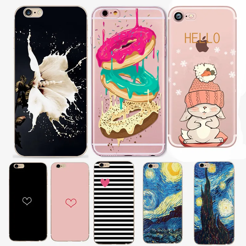 Мягкий силиконовый чехол из ТПУ для iPhone 6s 6 7 8 Plus XS|case for iphone|phone casescase iphone |