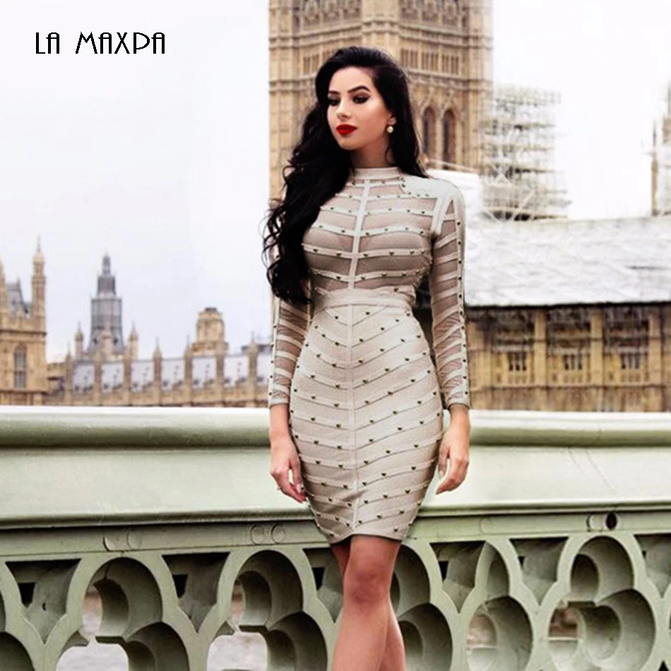 Новинка весны 2020 женские вечерние платья с шипами и бусинами оливковое Сетчатое