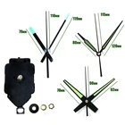 Кварцевый маятниковый часовой механизм сделай сам со светящимися флуоресцентными стрелками, настенные часы, высококачественный механизм, сменный комплект деталей для ремонта