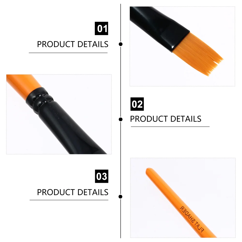 

10pcs Professional Short Handle Watercolor Paint Brushes Watercolor Brush Set