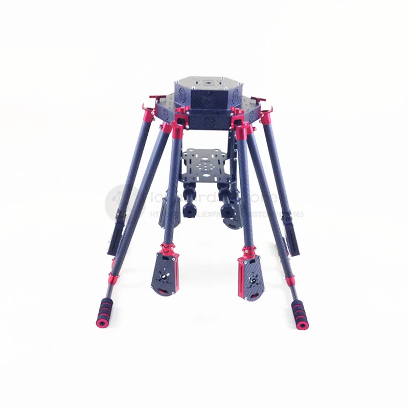 Алюминиевый складной зонт DIY FPV маленький hexacopter рама из чистого углеродного
