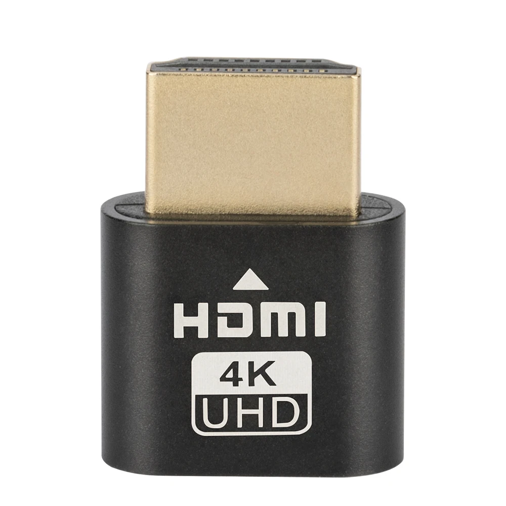 5pcs/lot HDMI Virtual Display 4K DDC EDID Dummy Plug Cheat Emulator Adapter | Компьютеры и офис