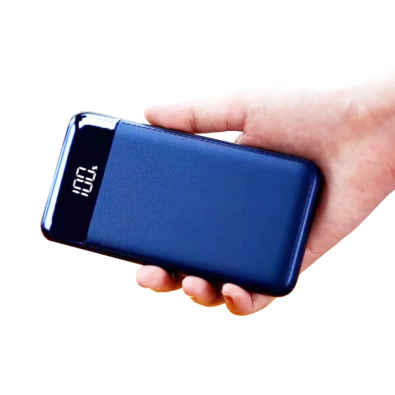 30000 мАч Внешний аккумулятор внешний повербанк 2 USB LCD портативный резервный