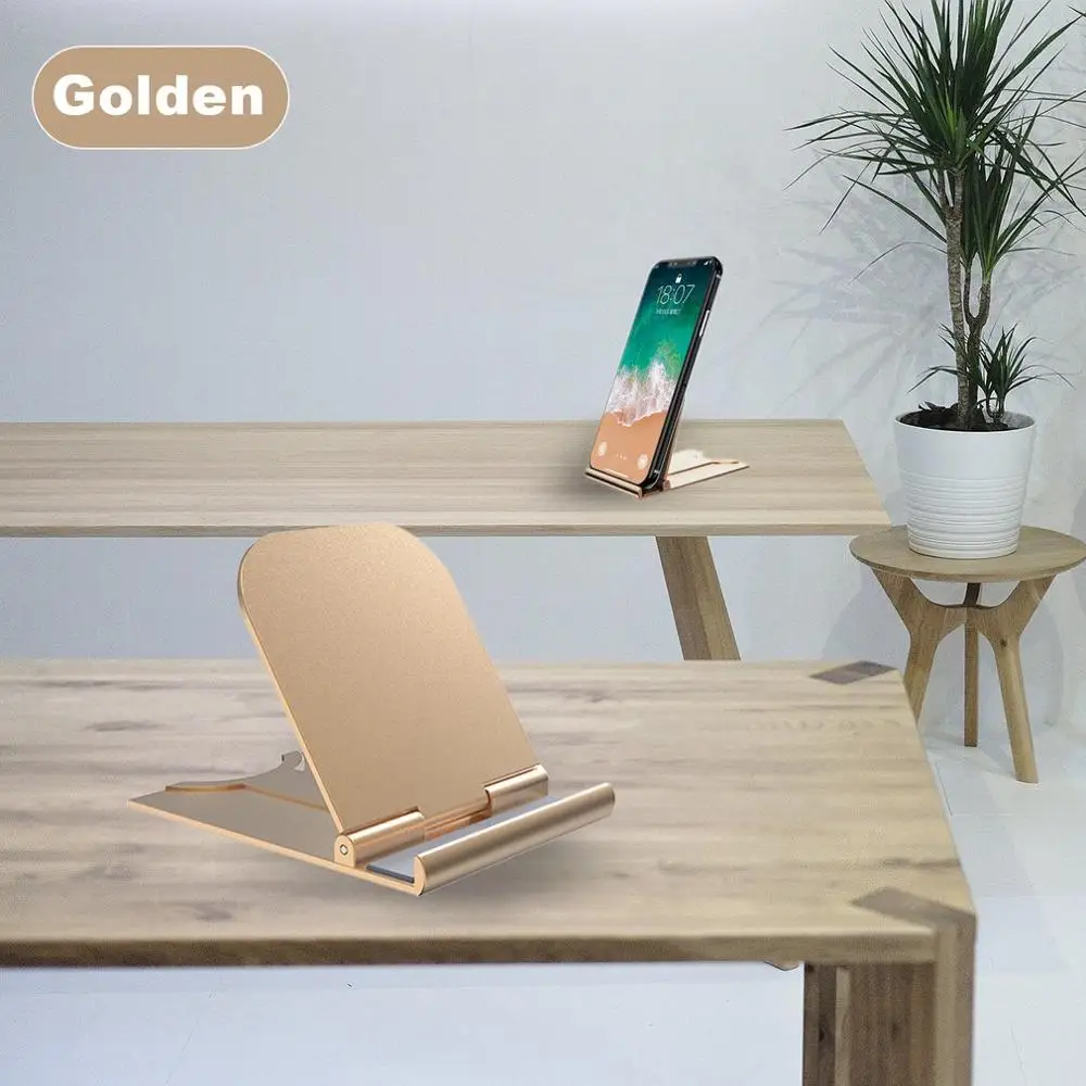 

Mobile Phone Holder Stand For iPhone Universal Desktop Holder For ipad Tablet 180 Degree Adjustable Bracket