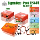 2022 новейшая оригинальная Sigma коробка с 9 кабелями с активацией Pack1 + Pack2 + Pack3 + Pack4 + Pack5 новое обновление для huawei.Nokia,ZTE