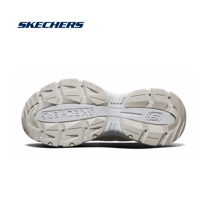 Женские кожаные кроссовки на массивной платформе Skechers удобные повседневные