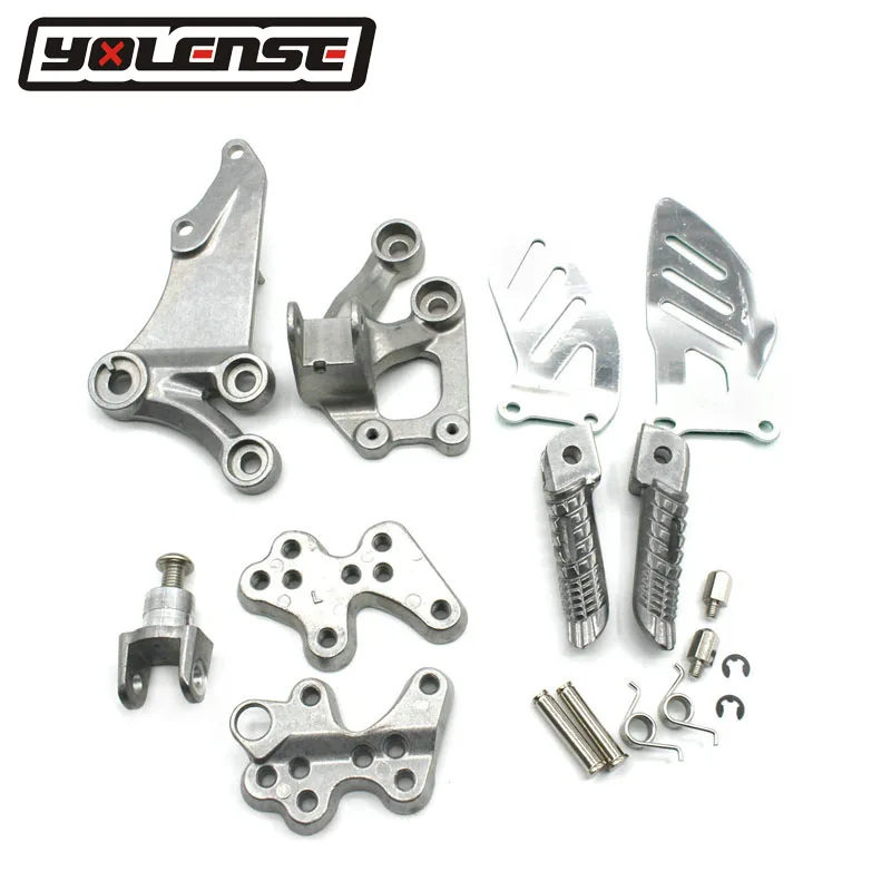 

Motorcycle Passenger Front Pegs Bracket Moto Foot Rest Pedal case For Suzuki GSXR600 GSXR750 GSX-R600 K6 K7 K8 K9 L0 2006-2010