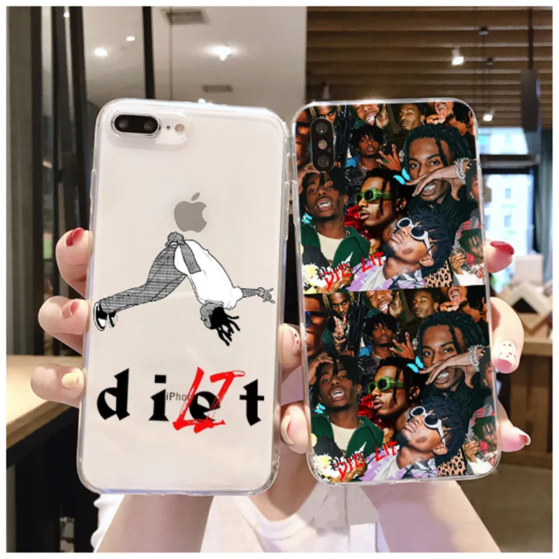 Чехол для телефона Rapper singer Playboi Carti die lit мягкий силиконовый чехол из ТПУ iPhone 5 6 7 8 Plus