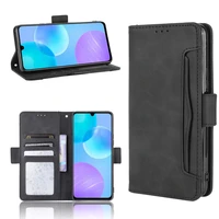 leather phone case for huawei honor 30s 30lite 30 youth play 4 4t play4 4t pro back cover flip wallet with stand coque