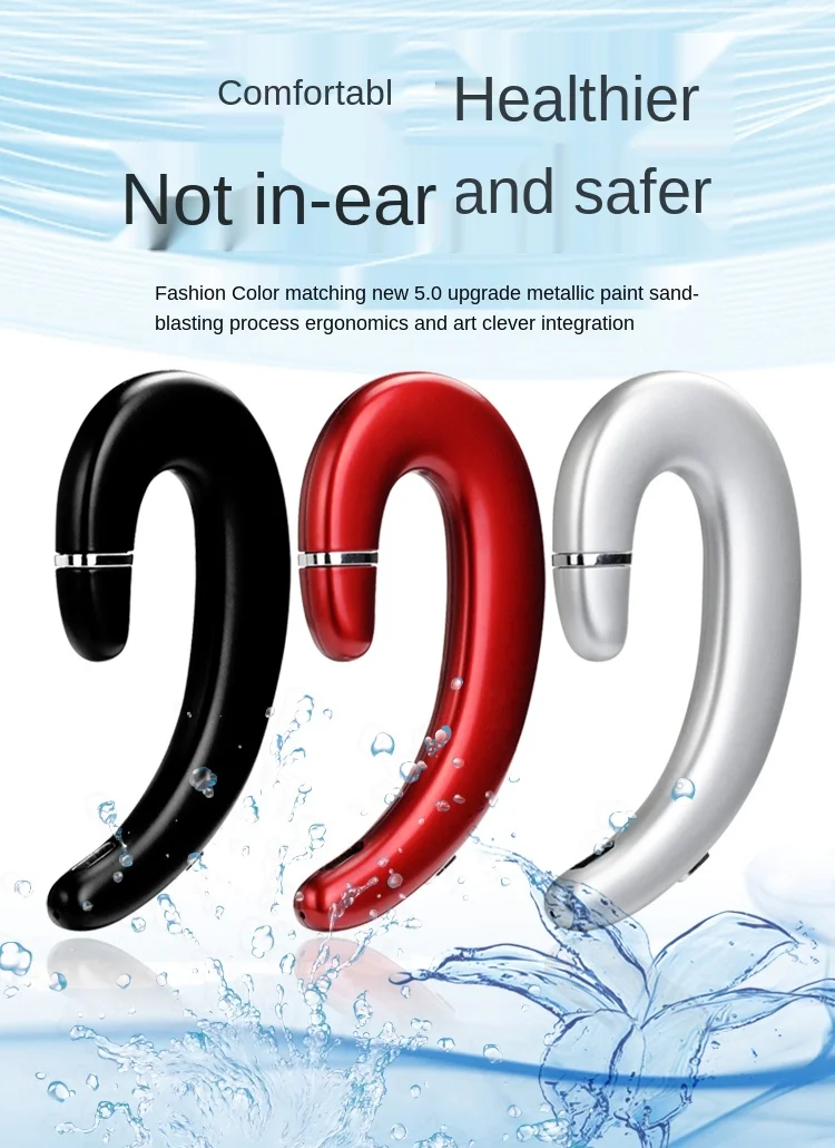 

HBQ Newest Bluetooth 5.0 Wireless Earphone Stereo Handsfree Call Business Headset With Mic Earbud Earphone For iPhone Samsung