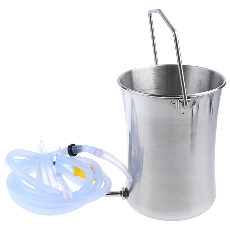 

2L Enema Bucket For Colon Cleansing With Silicone Hose Flusher Constipation Wash Anal Vagina Cleaner Washing Enema Set 2 Styles
