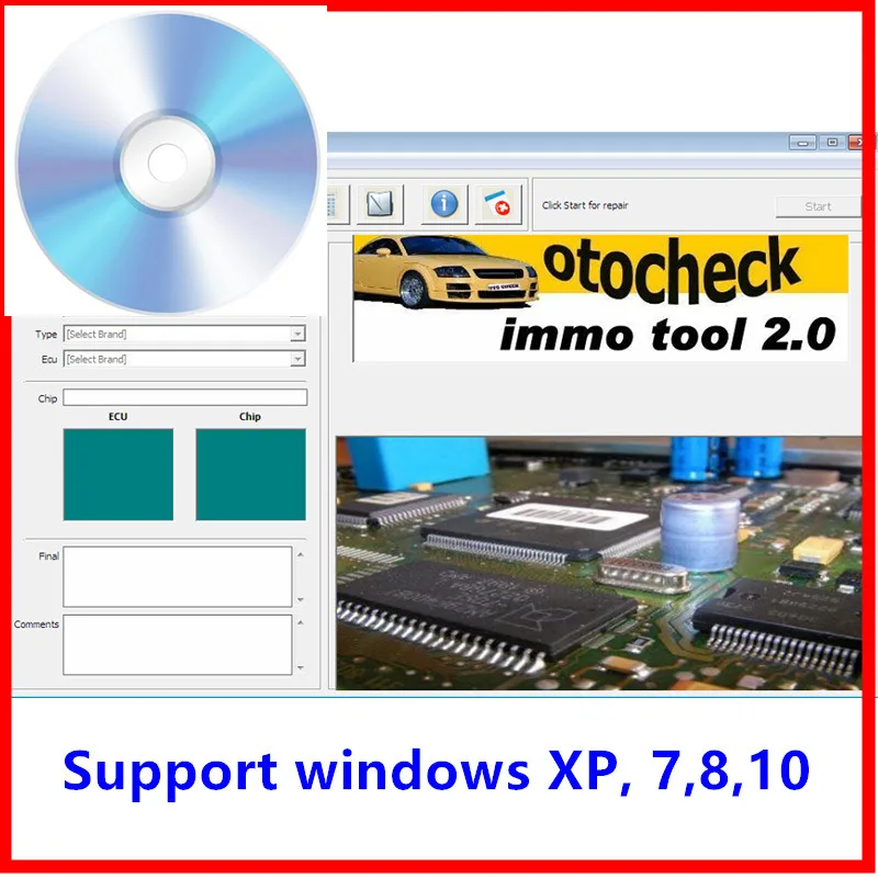 Программное обеспечение Immo Otochecker 2 0 OTO Checker Улучшенная система для ремонта