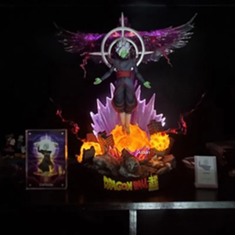 2" Dragon Ball Z статуя Supreme Kai бюст Zamasu Goku черный полноразмерный Портрет с светодиодный свет GK модель игрушки коробка Z2837