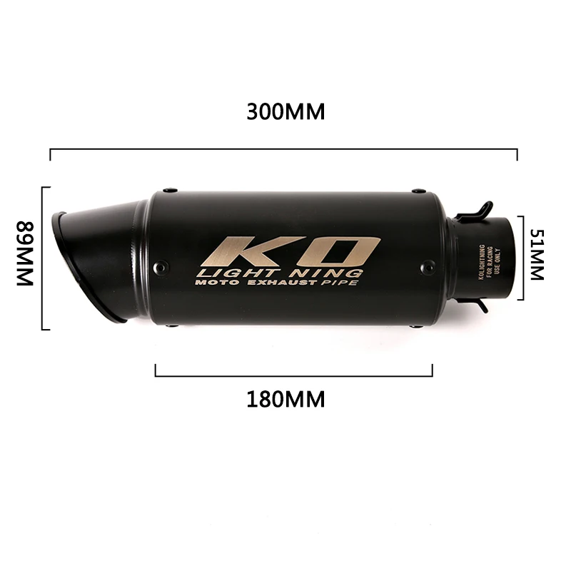 Выхлопная труба для Kawasaki Z1000 Ninja 1000 2010-2021 Z1000SX 1000SX 2010-2019 51 мм выхлопные насадки |