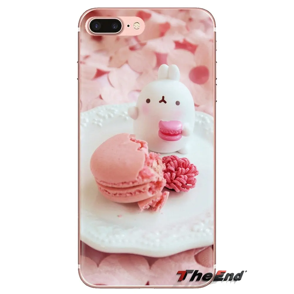 For Xiaomi Mi3 Samsung A10 A30 A40 A50 A60 A70 Galaxy S2 Note 2 Grand Core Prime Soft Transparent Cases Covers food Macaron |