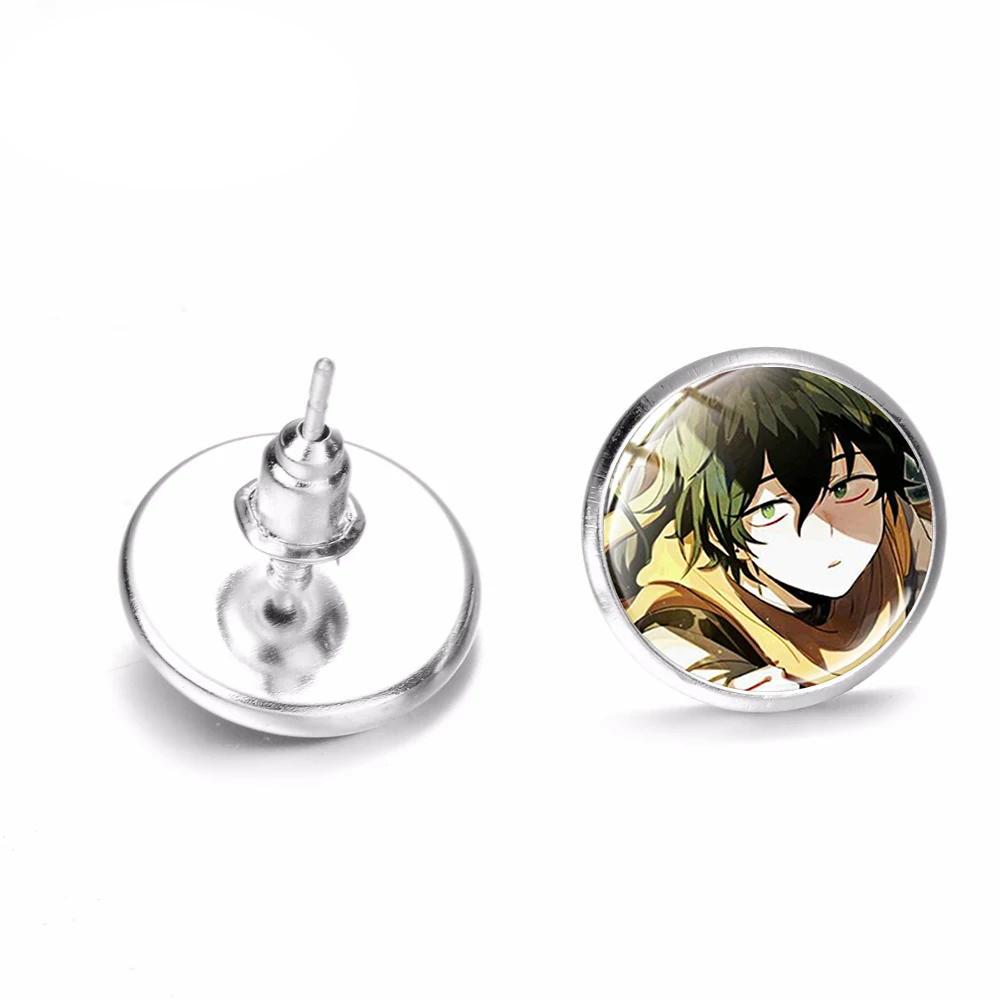 Серьги-гвоздики в стиле аниме Моя геройская Академия коллекция отаку ручная