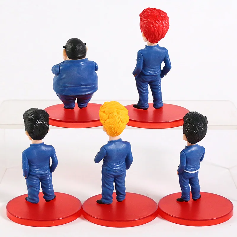 

SLAM DUNK Anime Figure Sakuragi's Gang Figure Sakuragi Hanamichi Kaede PVC Figure Collection Model Toy Anime 5pcs/set