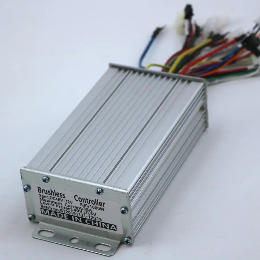 GREENTIME 48 V-72 V 800 W/1000 W 35Amax BLDC контроллер двигателя Электрический велосипед трицикл двойной датчик режима/датчик меньше контроллер