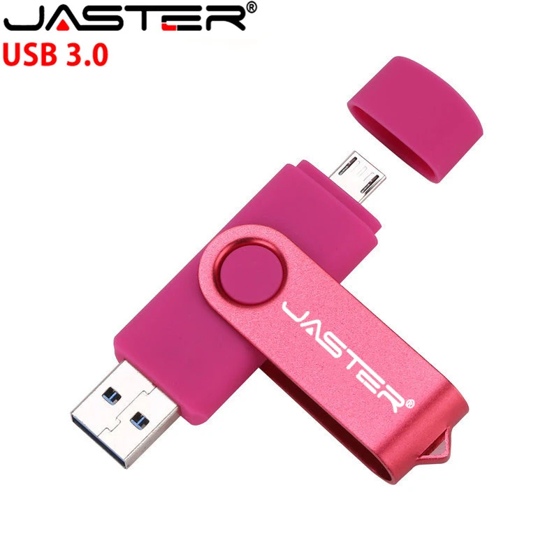 Флэш-накопитель JASTER USB 3 0 OTG для смартфона/планшета/ПК 8 ГБ 16 32 64 Гб 128