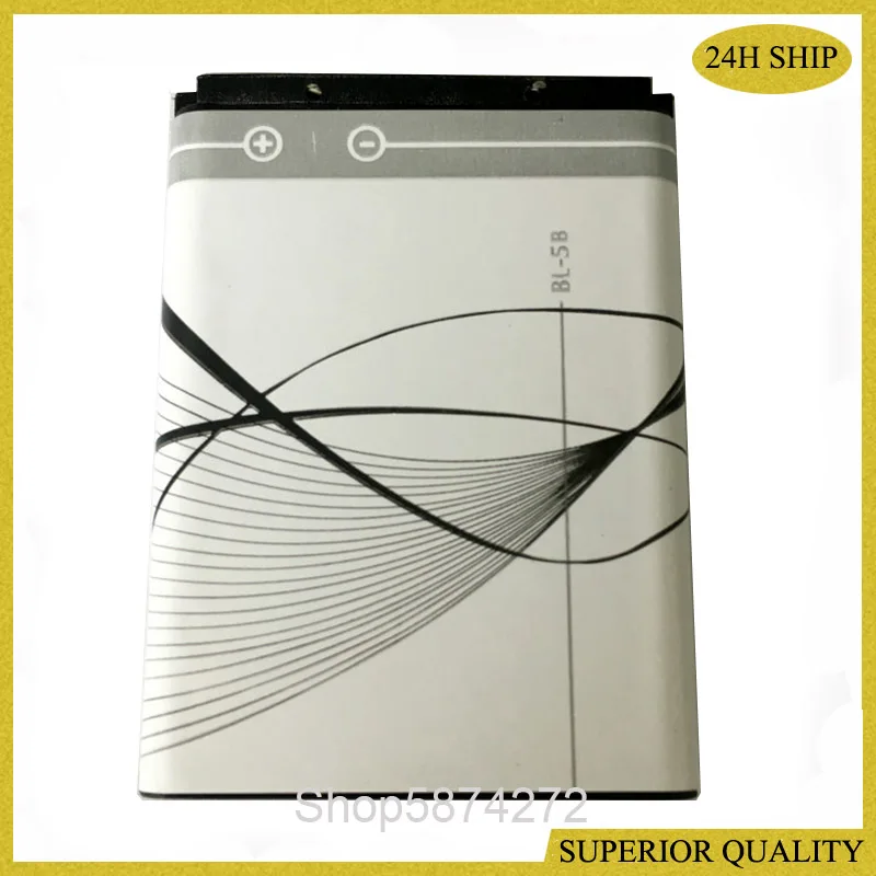 BL 5B для Nokia 3230 5070 Батарея 5140i 5140 5500 5200 5300 6020 6060 6070 6021 6080 6120 6120C 7620 7260 7360 N80 N90