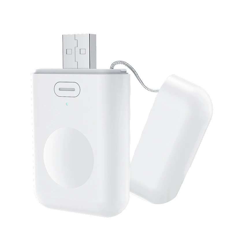 

Mini New For I Watch 4 3 2 1 Wireless Charger Power Bank Portable Charger External Battery Charging Dock For Apple Watch 1 2 3 4