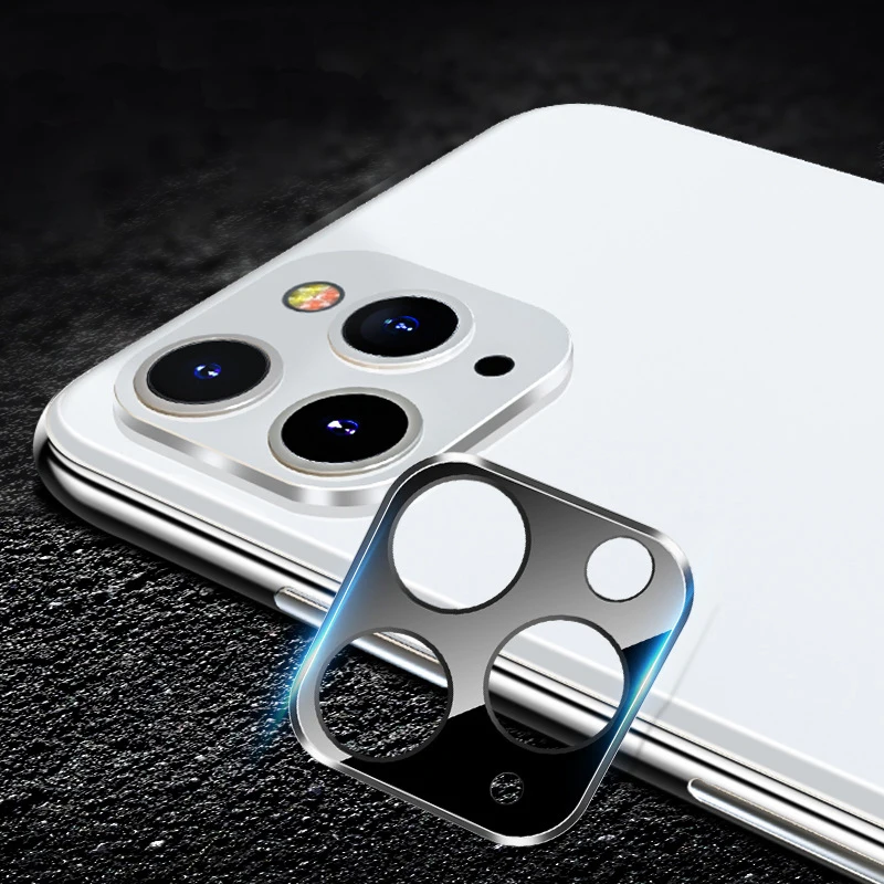 Защитная пленка для камеры для iPhone 11 Pro Max 11 Pro 11 полное прозрачное закаленное стекло+ металлическая Рамка протектор камеры для iPhone 11
