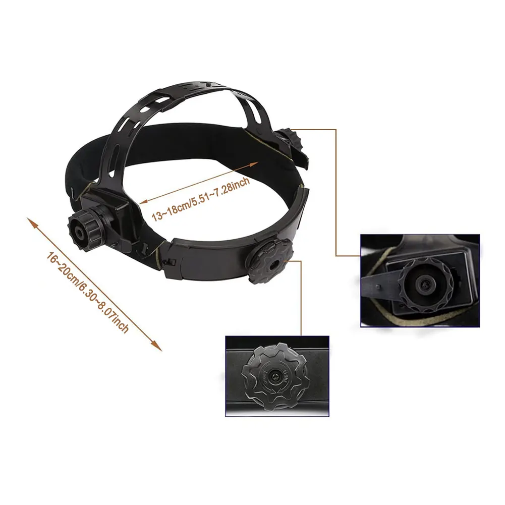 

Auto Darkening Adjustable Range MIG TIG Electric Welding Mask Helmet Welding Lens for Welding Machine Shade Range 4/9-13