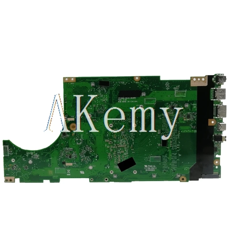 Akemy X510UR для For Asus X510U X510UN X510URR X510UQ Laotop материнская плата W/ I7-7500U GT930MX | Компьютеры и