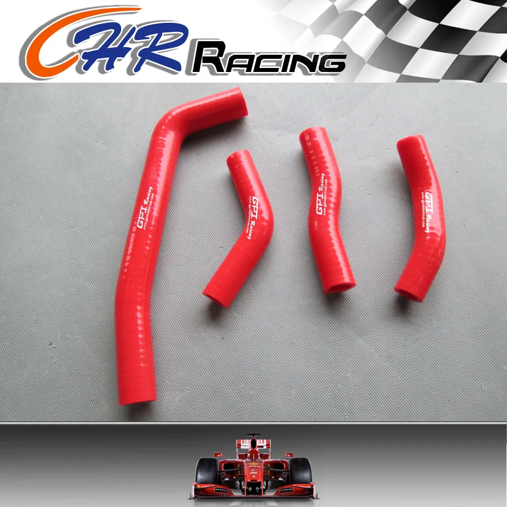 Manguera de silicona para Honda CRF250, 2010, 2011, 2012, roja