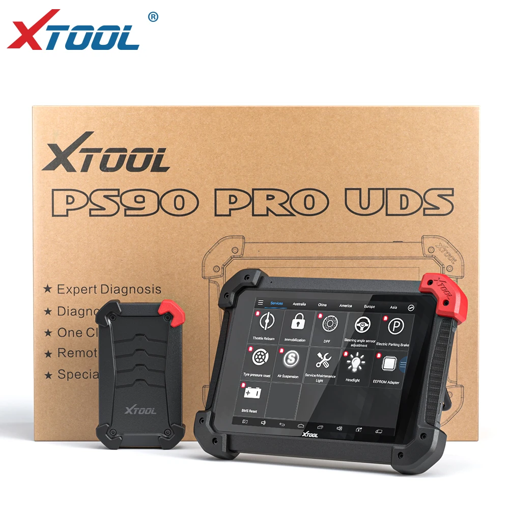 Сверхмощный диагностический инструмент XTOOL PS90 PRO для автомобилей и грузовиков