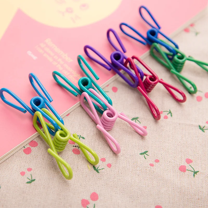 

10 Pcs Colorful Sewing Craft Quilt Binding Plastic Clips Clamps Pack For Patchwork Decoration Clamp Clothes Clip