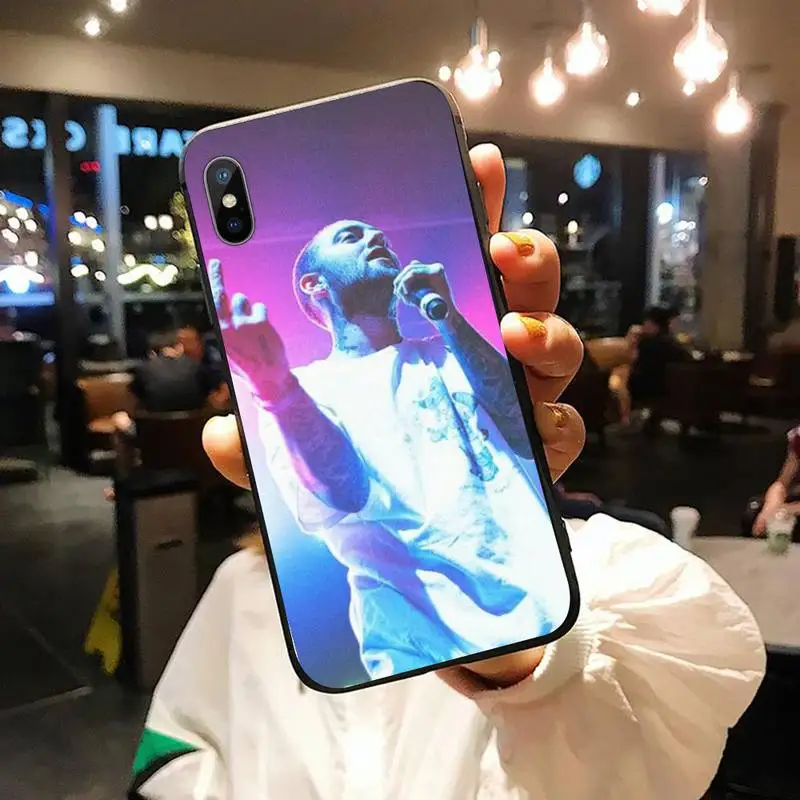 

USA Rapper Mac Miller pattern Phone Case for iPhone 11 12 pro XS MAX 8 7 6 6S Plus X 5S SE 2020 XR