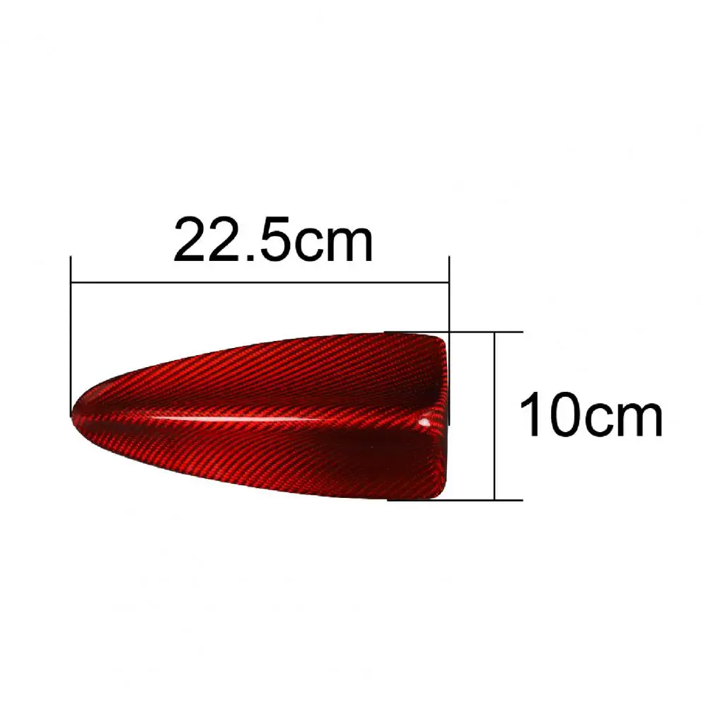 

50% Hot Sales!!! Self-adhesive Lightweight Carbon Fiber Car Shark Fin Antenna Cover Trim for BMW Old 5 Series E60 2003-2010