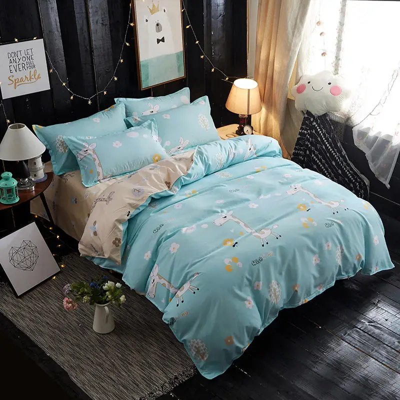 32 хлопок Постельное белье 1 шт. пододеяльник/одеяло покрывало на кровать крышка