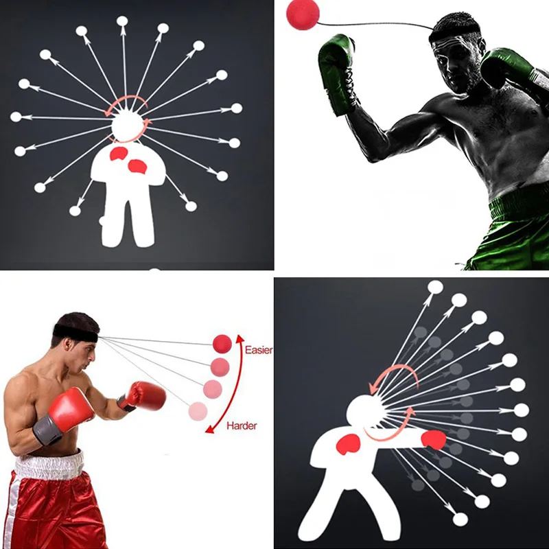 Мяч для бокса MMA Sanda тренировочный мяч тренировки реакции муай тай|Боксерские