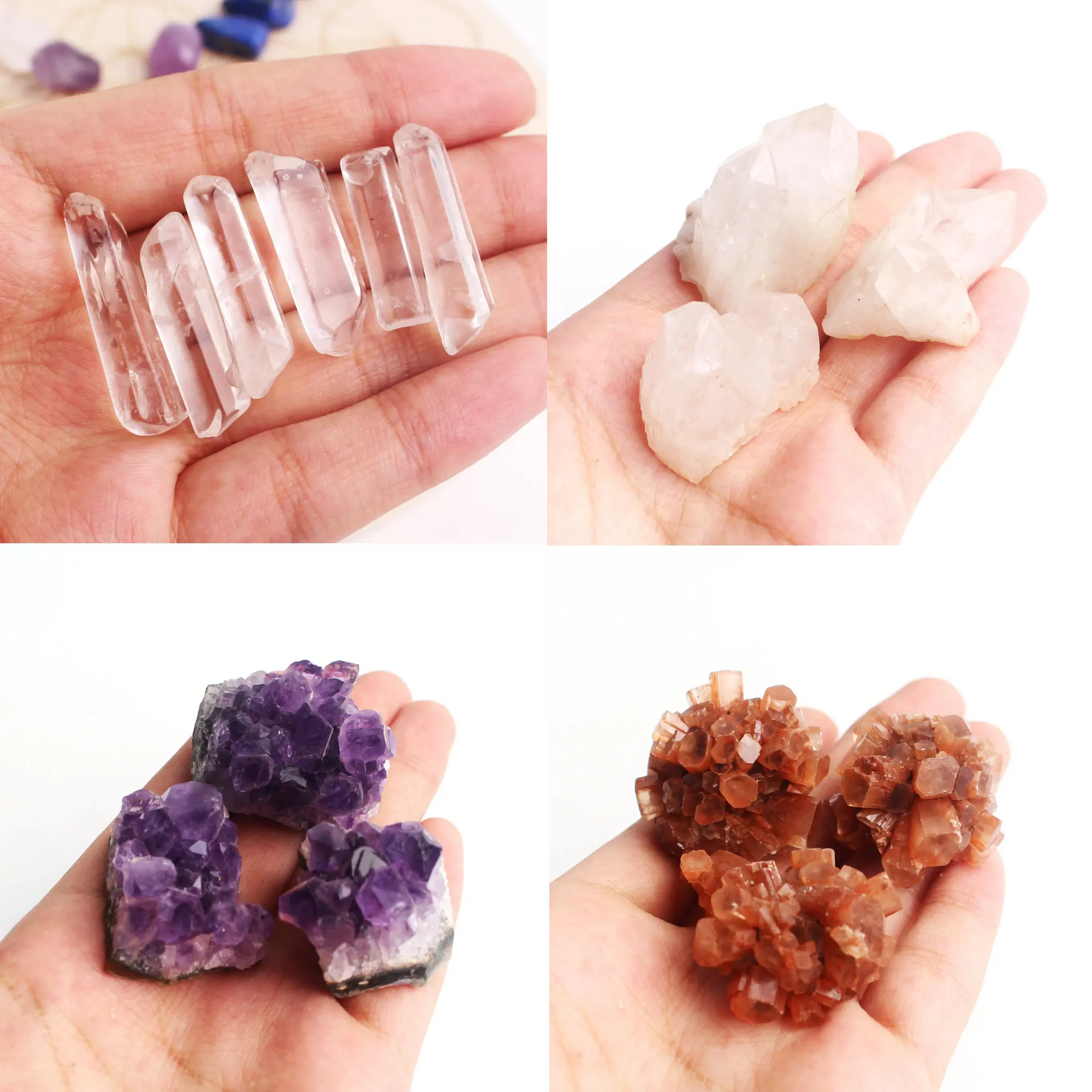 Натуральный кристалл палочка 7 Чакра рейки мяч Меркаба Платоническая твердая