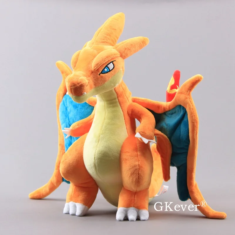 30-35 см Япония Аниме Charizard центр мегаэволюция плюшевые игрушки кукла блестящая Charizard X& Y плюшевая игрушка детский подарок на день рождения
