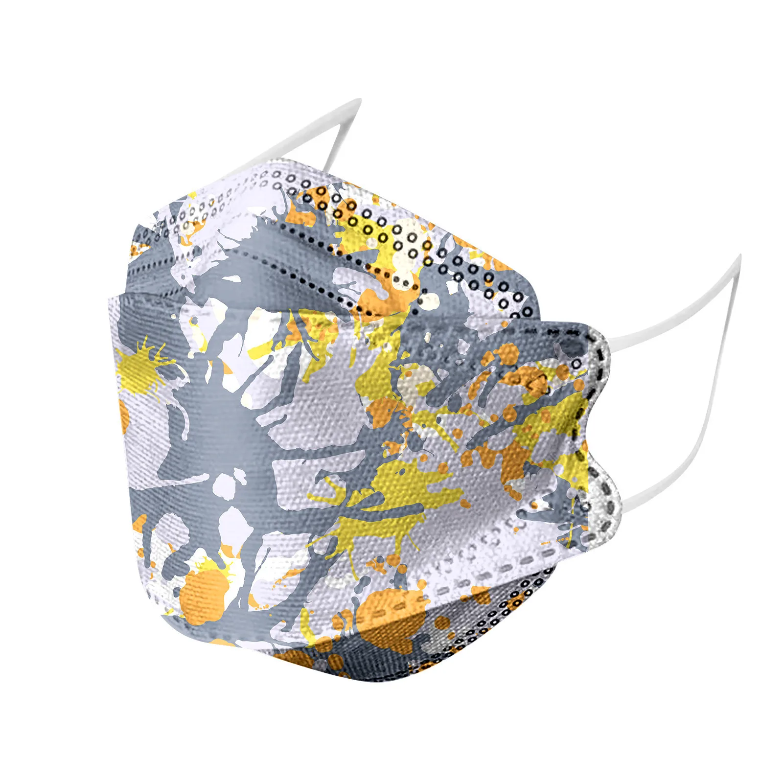 Маски KN95 для взрослых 24 стиля маски 10 шт. с принтом галстука-краски букв полосок