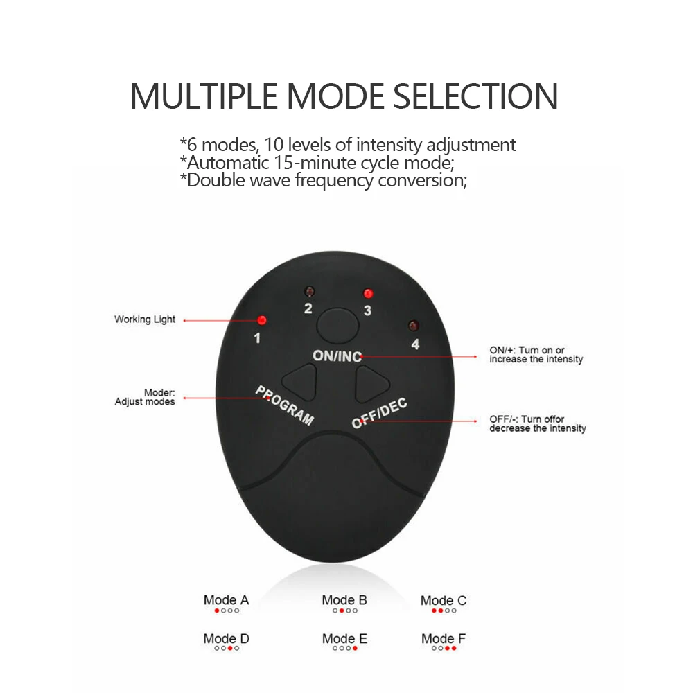Физиотерапия электрические EMS массажера для ног с подогревом Восстанавливающий
