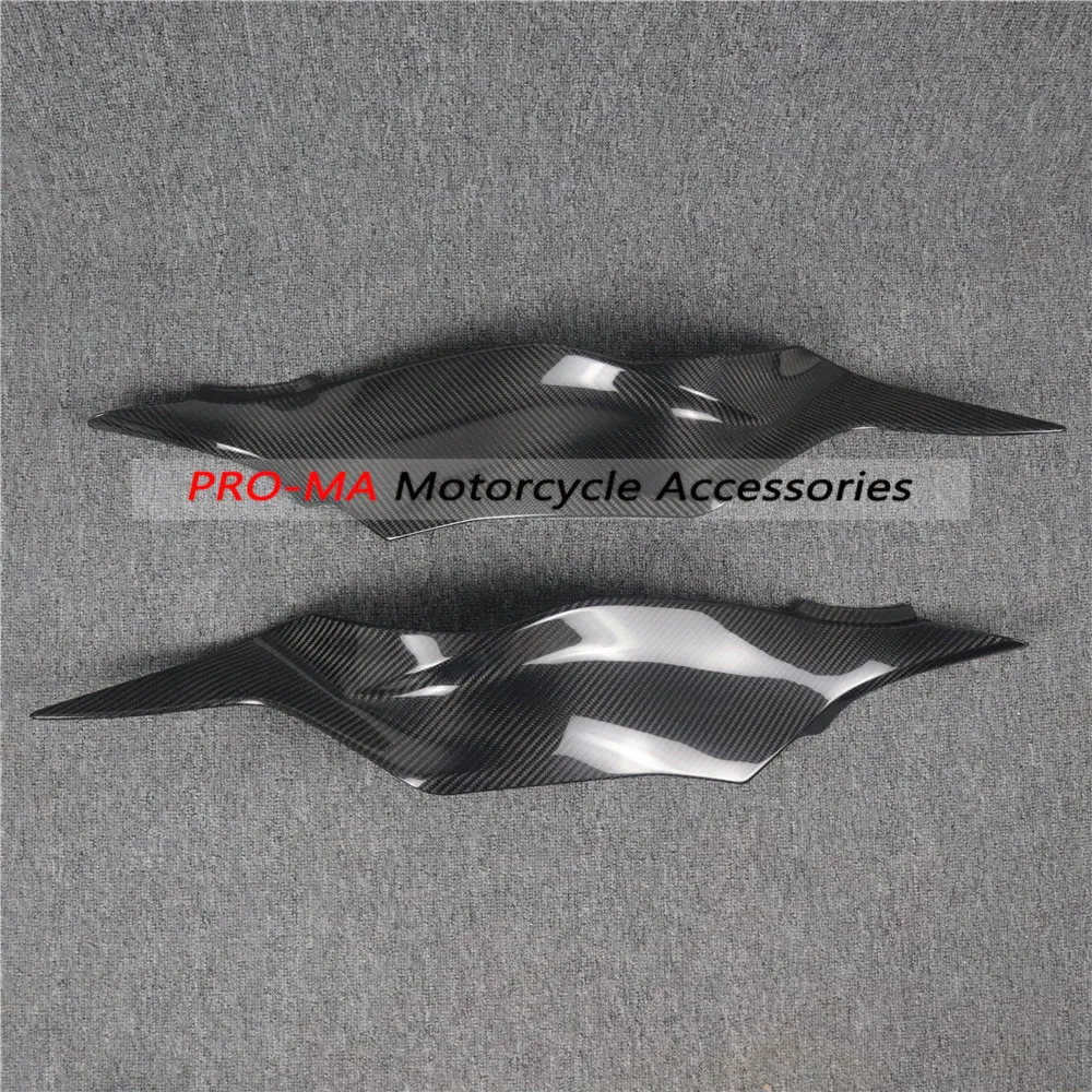 Боковые панели для бака мотоцикла из углеродного волокна Kawasaki ZX6R ZX 6R 2019 + твиловое