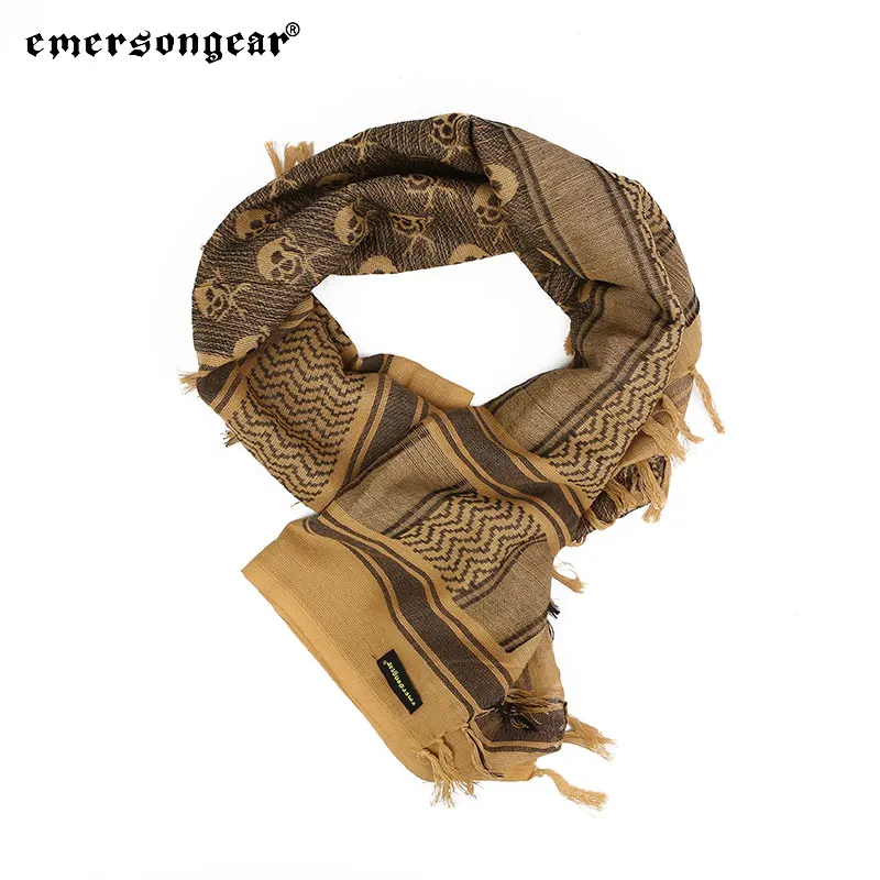 

Emersongear Tactical Arab Kerchief Skeleton Face Veil Sniper Mask Scarf Sports Hiking Cycling Travel Climbing Outdoor EM6651A