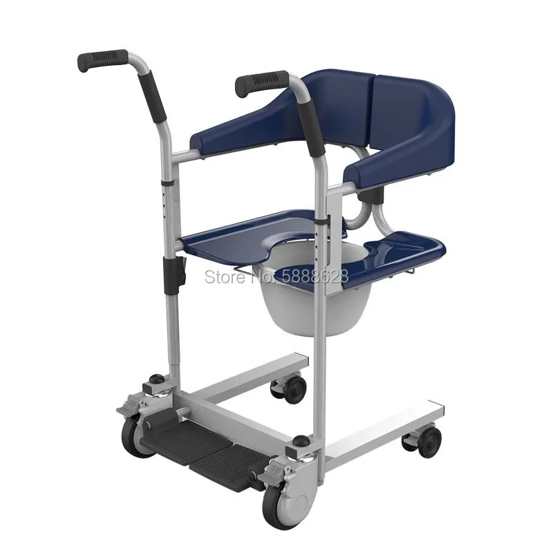 

Free shipping Multifunctional wheelchairs for patients can replace toilets