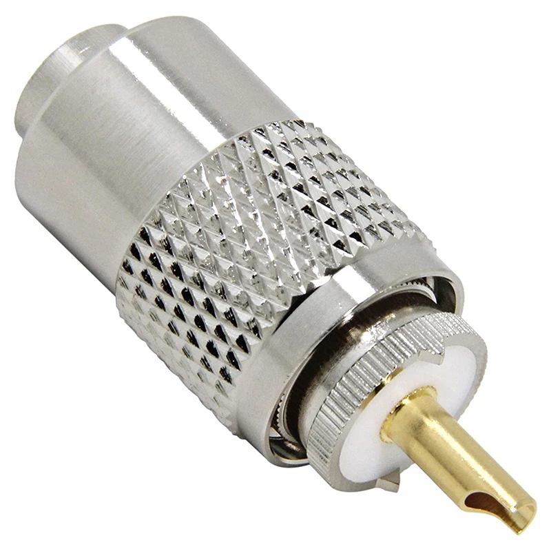 PL259 соединители 20 Pack UHF Штекерный соединитель припой Тип штепсельный редуктор для