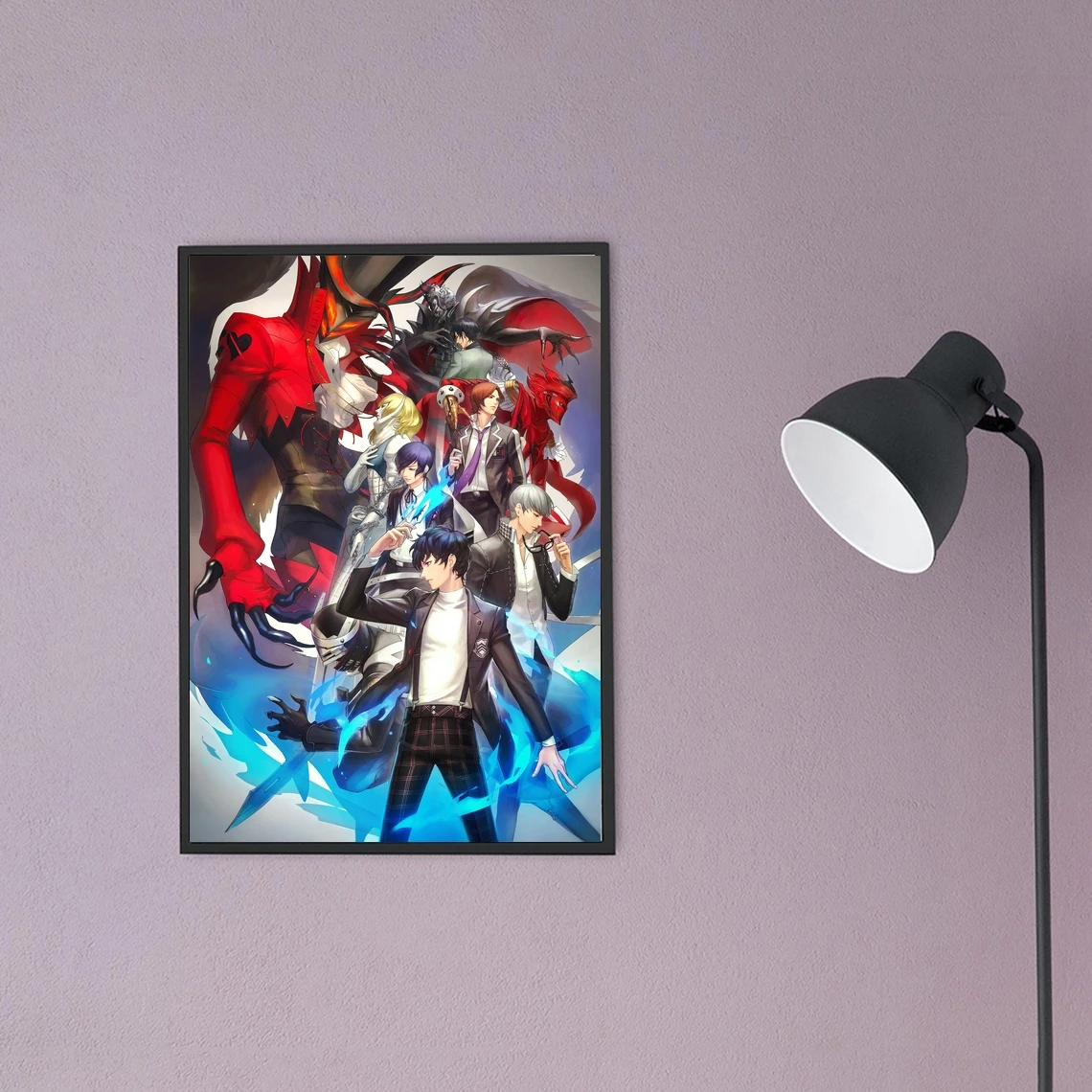 Плакат для видеоигр Persona 5 плакат из аниме ПК PS4 эксклюзивный ролевых игр