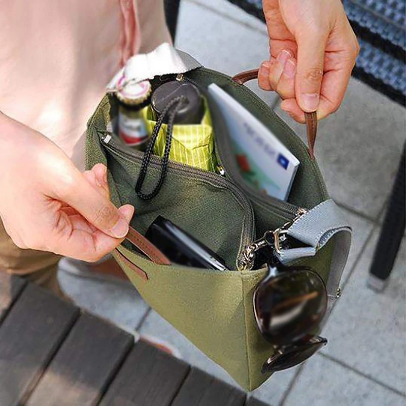 DINIWELL модная женская Сумка Многофункциональная портативная Холщовая тоут клатч