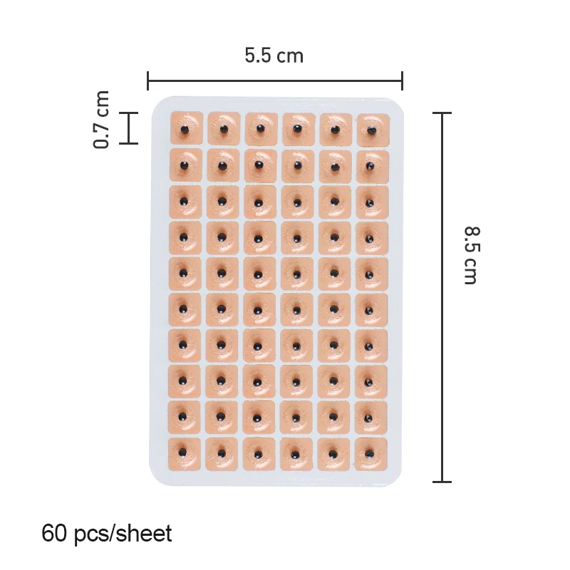 Стикеры для ушной терапии массажный пресс точки 420 шт./лот|Пластыри