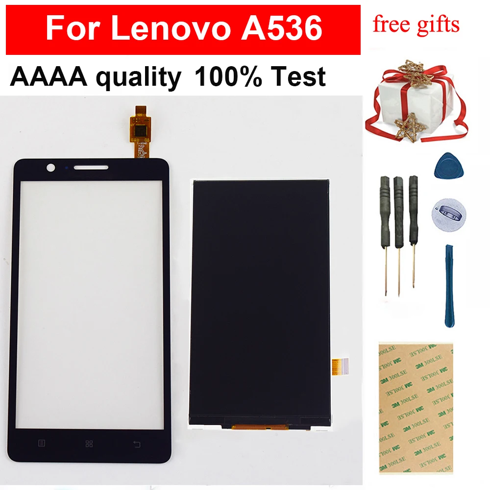 Для Lenovo A536 ЖК дисплей Панель экрана монитора модуль сенсорного панель