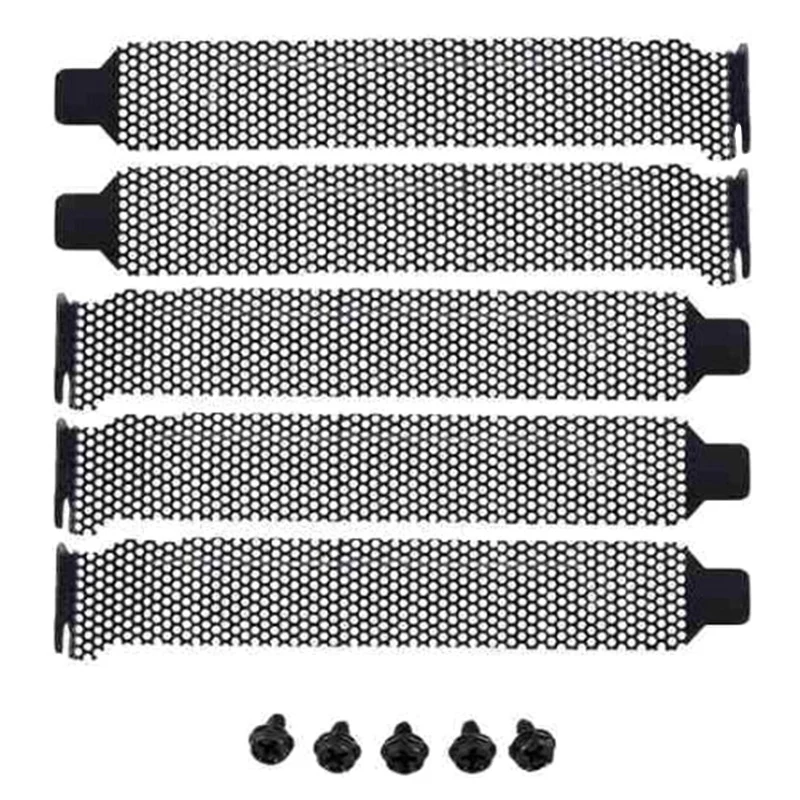 Дефлектор вентиляции 5 шт. рамка корпуса компьютера PCI бит блок расширения слота