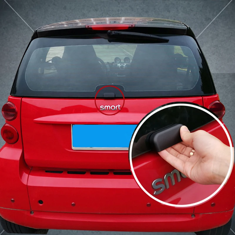 Для старого смарт автомобиля fortwo 451 задний бампер задняя дверная ручка наклейка